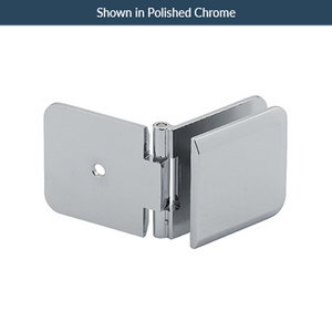Polished Brass Adjustable Wall Mount Premier Series Glass Clip