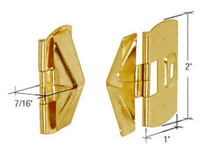 CRL Brass Wood Window Flip Lock