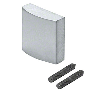 CRL-Blumcraft® Mill Aluminum Decorative Flat End Caps for 3243 Series Aluminum Cap Railings