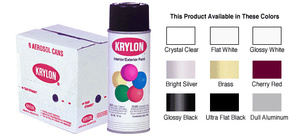 CRL Glossy Black KRYLON® Spray Paint