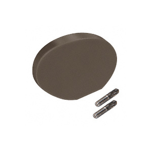 CRL-Blumcraft® 576 Series Left Hand Dark Bronze Aluminum End Cap