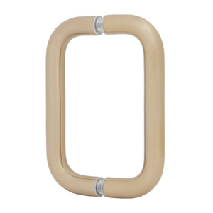 CRL ASR1BR Polished Brass Curved Adjustable Wall Mount