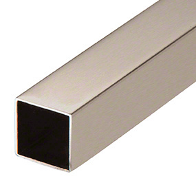 CRL Brushed Nickel 39" Square Support Bar