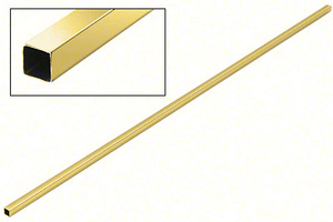 CRL Brass 59-1/16" (1.5 m) Square Bar