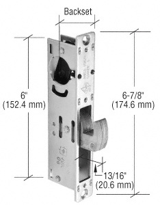 CRL Adams Rite® Hook Throw Deadlock With 1-1/8" Backset