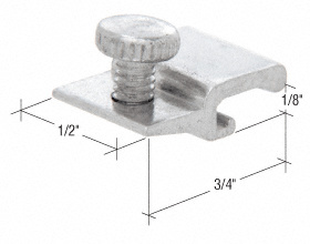 CRL Mill Storm Door Insert Thumb Clips 9/32" Screw