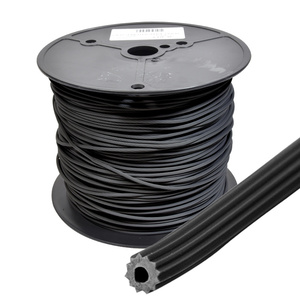 Black .135\" Foam Core Screen Spline