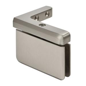 CRL Brushed Nickel Prima 05 Series Left Hand Offset Mount Hinge