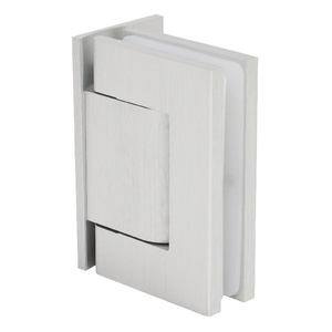 CRL Satin Anodized Vernon Oil Dynamic Wall Mount Offset Back Plate - Hold Open Hinge