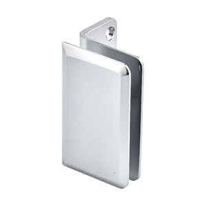 Polished Chrome Wall Mount Premier Series Glass Clamps