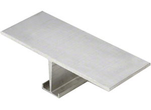 CRL-U.S. Aluminum Intermediate Vertical Anchor for CW205 Mullion- 12/Pk