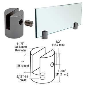 Standoff Screws and Cap 1-1/4in Dia x 1/4in Thick