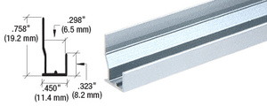 CRL Satin Anodized FHA Type J-Channel