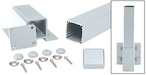 CRL Mill 100 Series 36" Fascia Mount Post Kit