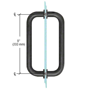 CRL BELLAGIO Pendeltürband, 135° Glas-Glas, Abdeckplatten, einstellbar