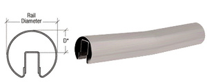 CRL Brushed Stainless 4 Degree Lower Incline Corner for 4" Diameter Railing