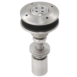 CRL 316 Brushed Stainless Exterior Swivel Fastener-Regular Duty