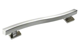 CRL Polished Stainless 'S' Square 24" Grab Bar