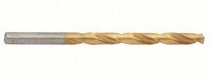CRL 1/4" "F" Size Tin Coated Drill for 5/16"-18NC Taps