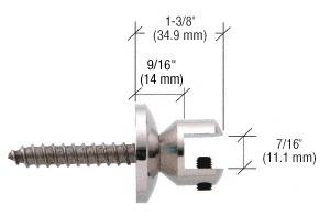 CRL Horizontal Wall Anchor