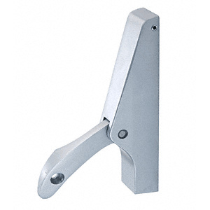 CRL Satin Aluminum Right Side Body and Arm Assembly for Left Hand Reverse 1095 Panic Exit Device