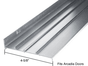CRL Aluminum OEM Replacement Threshold for Arcadia® Doors; 4-5/8" Wide x 8' Long