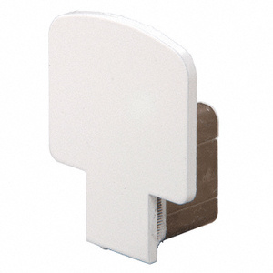 CRL Sky White 100 Series Decorative End Cap