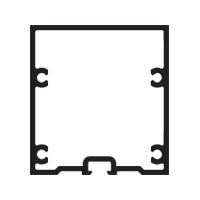 CRL-U.S. Aluminum Structural Silicone Glazed Vertical Mullion for 4-1/2" System, Custom Paint - 24'-2"