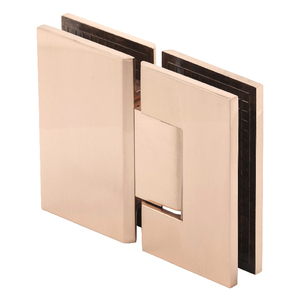 Lifetime Brass 180º Glass to Glass Designer Hinge