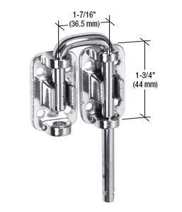 CRL Stainless Steel 1-7/16" Sliding Door Loop Lock