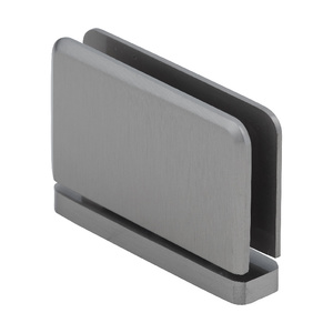 CRL Brushed Nickel Prima 01 Series Top or Bottom Mount Hinge