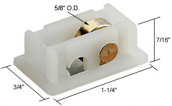 CRL Sliding Window Roller with 5/8