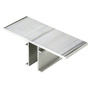 CRL-U.S. Aluminum 4" Intermediate Vertical 'T' Anchor for CW934 - 12/Pk