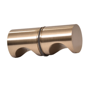 CRL Dark Brushed Bronze Back-to-Back E-Z Grip Style Knobs