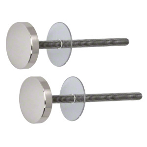 CRL Polished Nickel Cologne Low Profile Stud Replacement Set