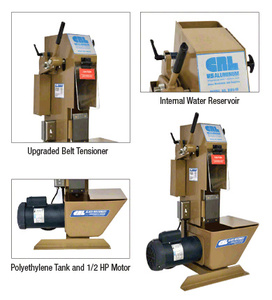 CRL 4" x 64" Bench Model Wet Abrasive Belt Sander