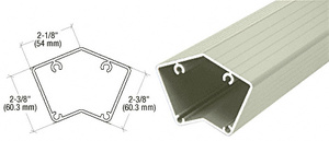 CRL Oyster White 200, 300, 350, and 400 Series 135 Degree 241" Post Extrusion