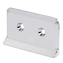 CRL Polished Chrome Drip Plate Only for Prima Hinges