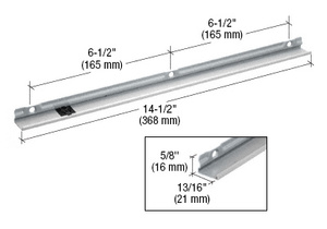 CRL Truth® Steel Maxim and Encore Operator Track