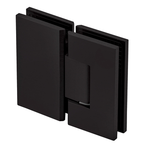 Oil Rubbed Bronze 180° Glass to Glass Maxum Series Hinge