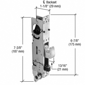 Adams Rite® Right Hand Hook Throw Deadbolt/Latch