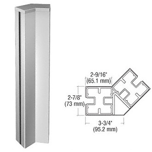 CRL Custom Security Check Point Barrier System 135º Center Post