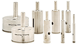 CRL AG Series 8 Piece Plated Diamond Drill Set