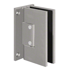 CRL CLEAR SPACE™ Brushed Nickel Replacement Wall Mount Hinge