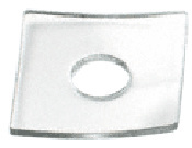 CRL Clear 3/4" Square Washer
