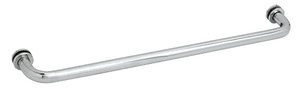 CRL Polished Chrome 30" BM Series Tubular Single-Sided Towel Bar
