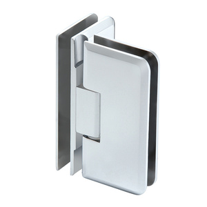 CRL Satin Chrome 090 Series 90 Degree Glass-to-Glass Hinge