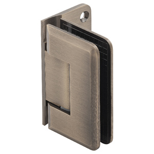 Antique Brass Wall Mount with Offset Back Plate Premier Series Hinge