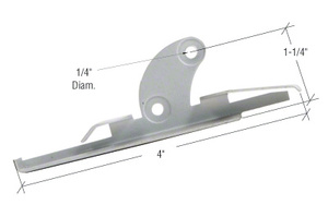 CRL 4" Louver or Jalousie Window Glass Clip for International