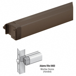 Adams Rite® 8400 Series Panic Mortise Only Right Hand 48", Dark Bronze Anodized